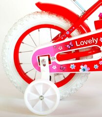 Детский велосипед Lovely, красный, 12 цена и информация | Велосипеды | hansapost.ee