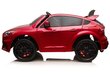 Elektriline sportauto lastele Ford Focus RS, värvitud punane цена и информация | Laste elektriautod | hansapost.ee