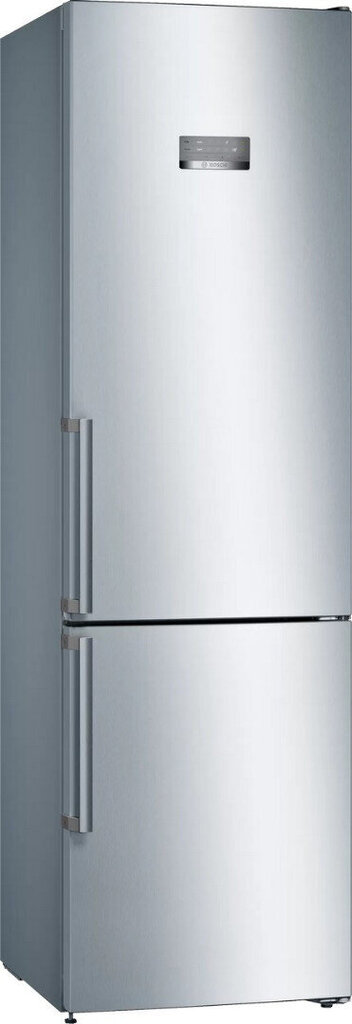 Külmik Bosch KGN397LEQ, 203 cm NoFrost, roostevaba teras hind ja info | Külmkapid-külmikud | hansapost.ee