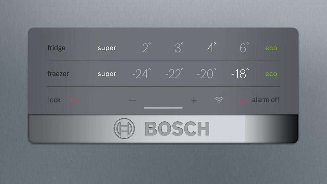 Külmik Bosch KGN397LEQ, 203 cm NoFrost, roostevaba teras цена и информация | Külmkapid-külmikud | hansapost.ee