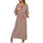 Naiste pikk kleit, pruun L 891228408 hind ja info | Kleidid | hansapost.ee