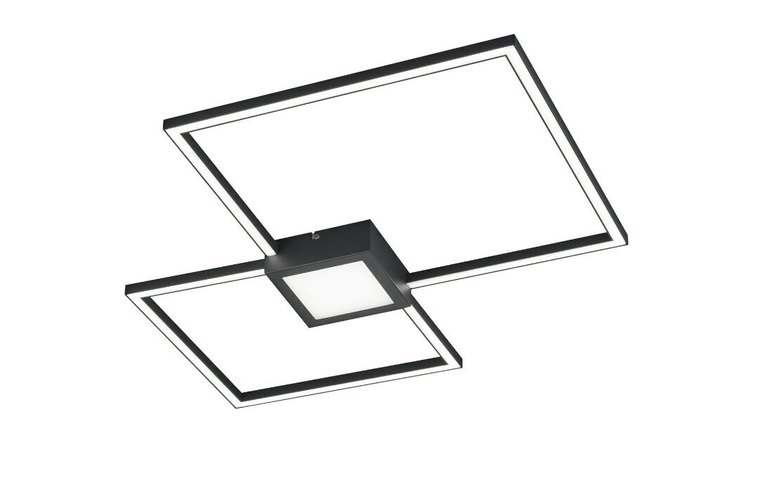 Hydra LED laevalgusti 65x65 cm antrasiit valge sis 28W-2600Lm цена и информация | Laelambid | hansapost.ee