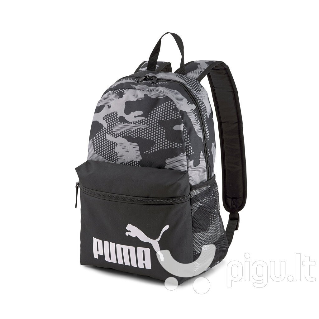 Seljakott Puma Phase AOP Backpack Puma Black-Logo, 22 l hind ja info | Spordikotid ja seljakotid | hansapost.ee