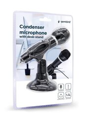 GEMBIRD Condenser microphone with stand hind ja info | Mikrofonid | hansapost.ee