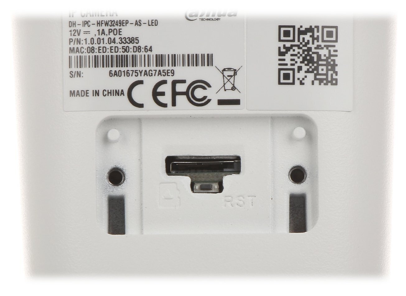 IP-KAAMERA IPC-HFW3249E-AS-LED-0280B Full-Color - 1080p 2.8 mm DAHUA цена и информация | Valvekaamerad | hansapost.ee