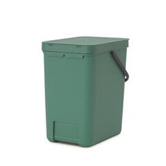 Prügikast, 25l, roheline price and information | Trash cans | hansapost.ee