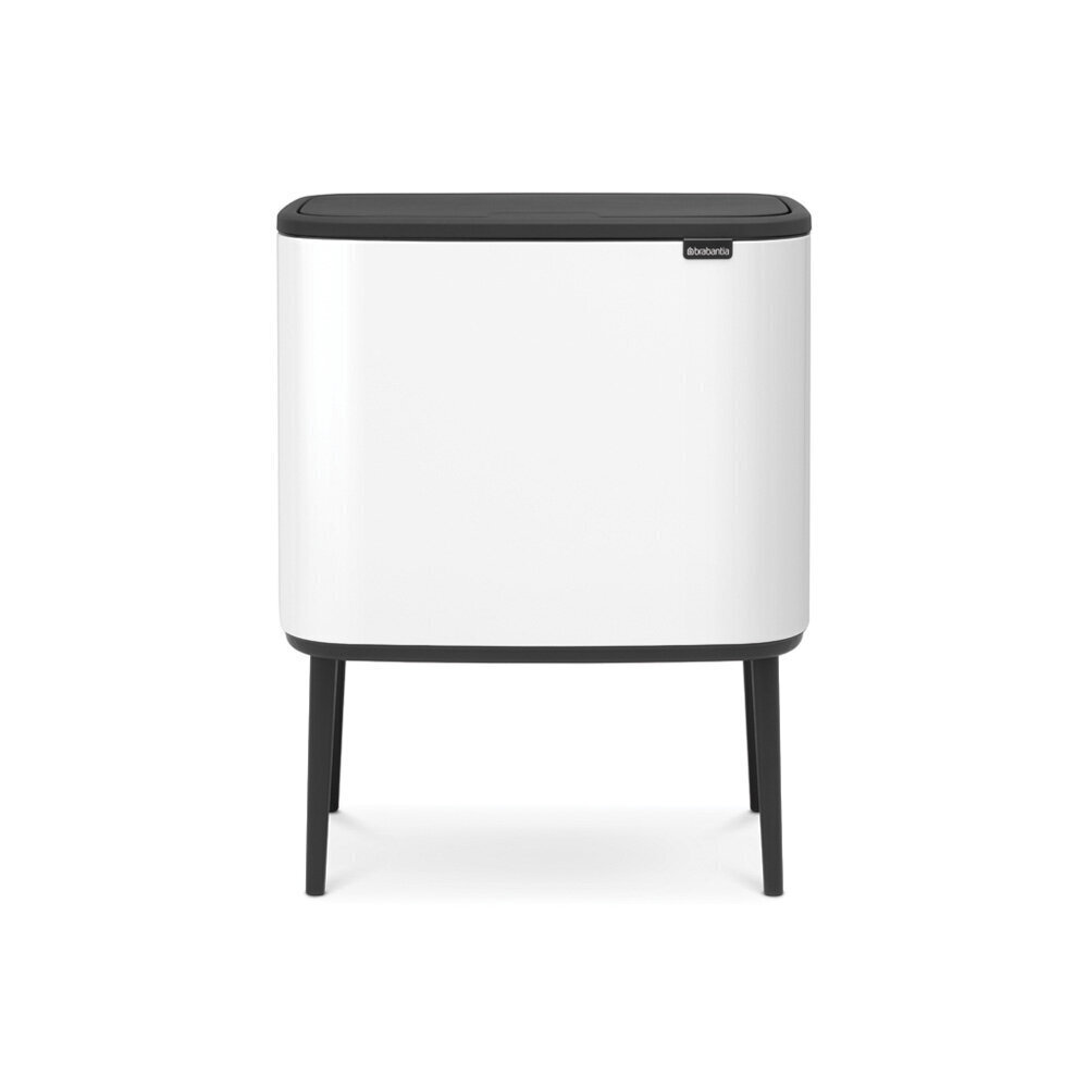 Prügikast, Bo Touch Bin 11+23L White цена и информация | Prügikastid | hansapost.ee