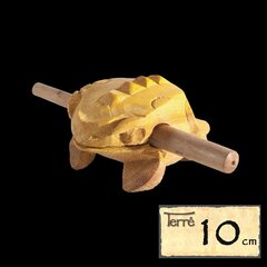 Звуковой инструмент лягушка Terre Sound Frog 10 см цена и информация | Перкуссии | hansapost.ee