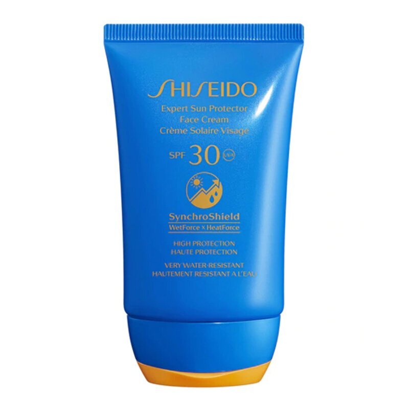 Veekindel kaitsev näokreem SPF 30 Shiseido Expert Sun Protector (Face Cream) 50 ml цена и информация | Päikesekaitse ja päevitusjärgsed kreemid | hansapost.ee