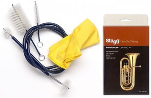 Комплект для очистки эуфониума Stagg SCK-PRO-EP цена и информация | Принадлежности для музыкальных инструментов | hansapost.ee