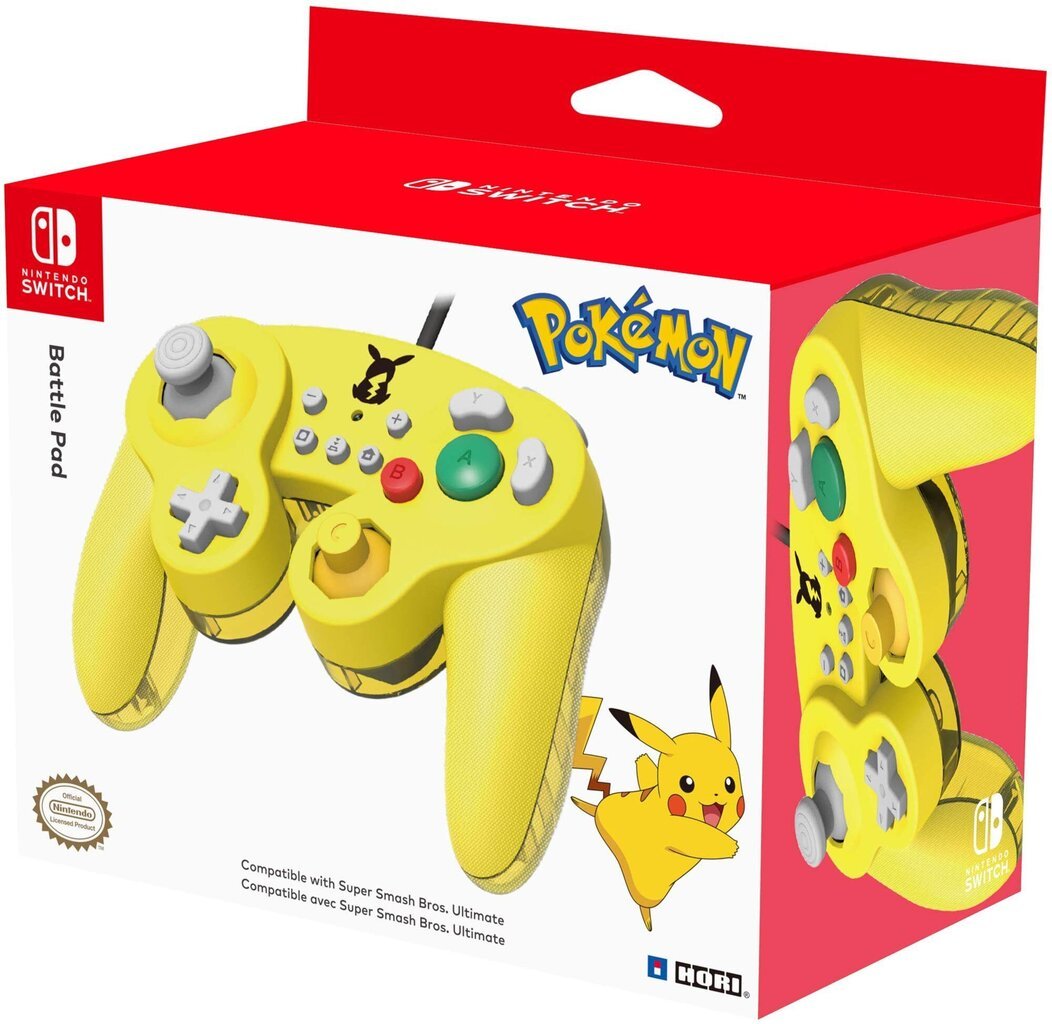 Super Smash Bros Gamepad - Pikachu price and information | Mängupuldid | hansapost.ee