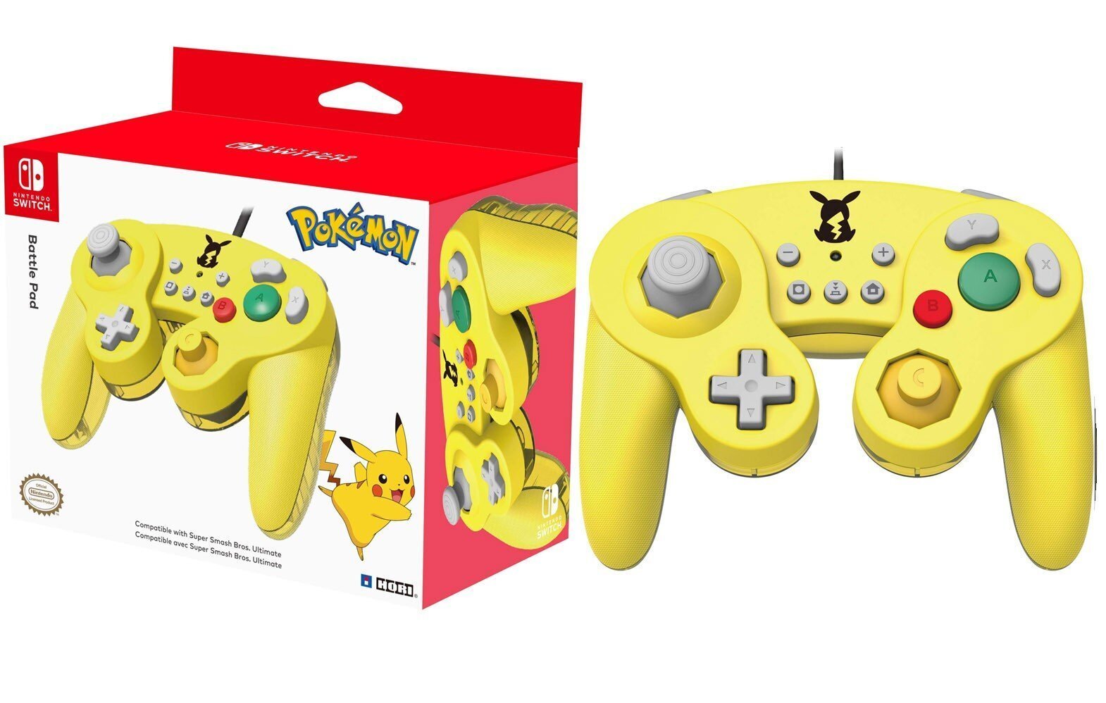 Super Smash Bros Gamepad - Pikachu price and information | Mängupuldid | hansapost.ee