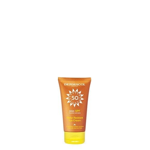 Veekindel päikesekreem Dermacol Sun SPF 50 (Water Resistant Sun Cream) 50 ml цена и информация | Päikesekaitse ja päevitusjärgsed kreemid | hansapost.ee