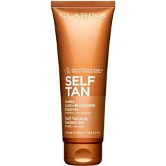 Isepruunistav kehageel Clarins Self Tan Self Tanning Instant Gel, 150 ml hind ja info | Isepruunistavad kreemid | hansapost.ee