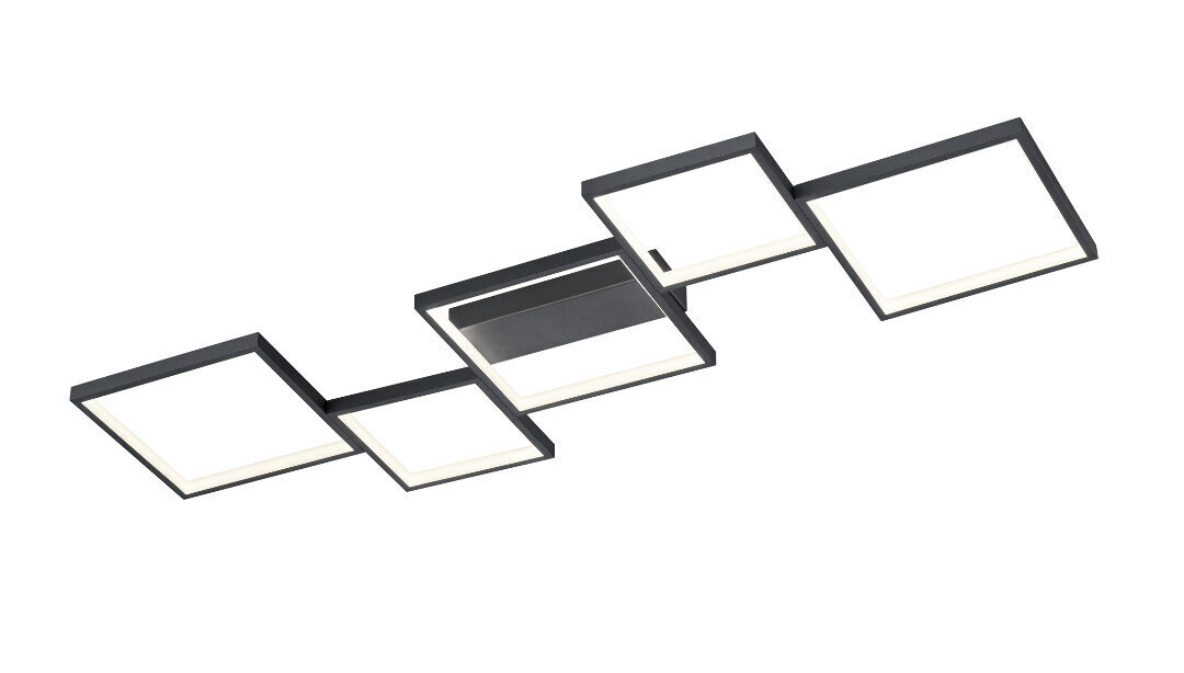 Led laevalgusti Sorrento, 120 cm, matt must hind ja info | Laelambid | hansapost.ee