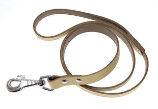 Amibelle поводок кожаный светло-коричневый, ширина 1,8 см, длина 120 см цена и информация | Поводки для собак | hansapost.ee