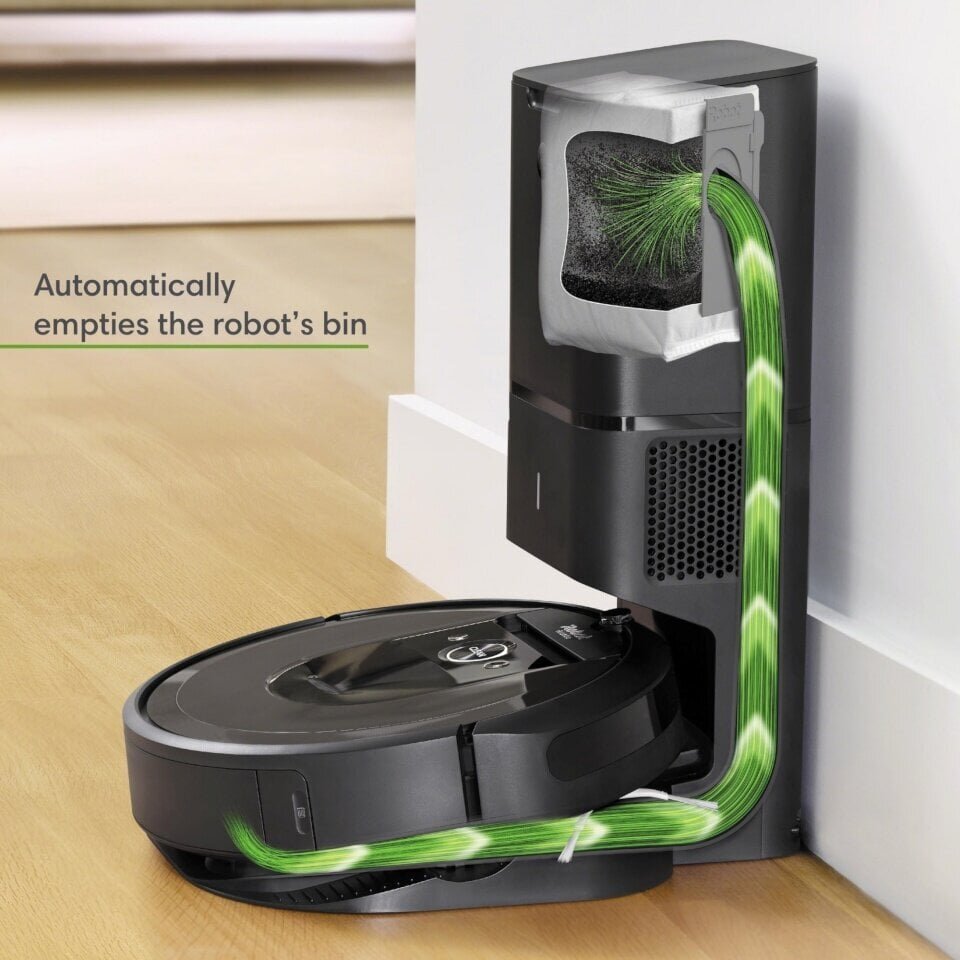 Robottolmuimeja iRobot Roomba i7+, 75 min цена и информация | Robottolmuimejad | hansapost.ee