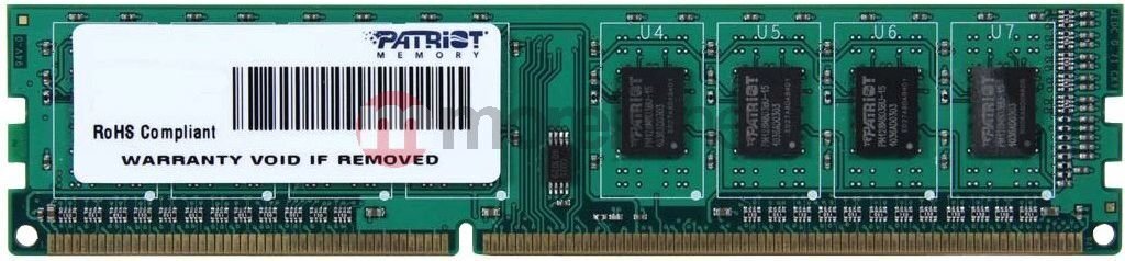 Patriot Signature DDR3 4GB 1600MHz CL11 (PSD34G160081) цена и информация | Operatiivmälu | hansapost.ee