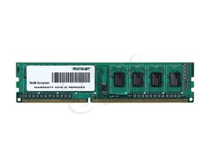 PATRIOT MEMORY DIMM 8ГБ PC12800 DDR3/PSD38G16002 цена и информация | Объём памяти | hansapost.ee