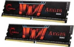 G.Skill Aegis DDR4, 2x4GB, 2400MHz, CL15 (F4-2400C15D-8GIS) цена и информация | Объём памяти (RAM) | hansapost.ee