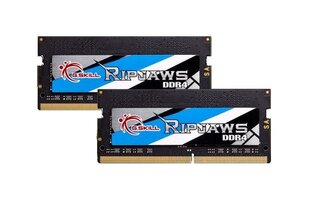 G.Skill Ripjaws DDR4 SODIMM 2x8GB CL16 (F4-3000C16D-16GRS) цена и информация | Объём памяти (RAM) | hansapost.ee