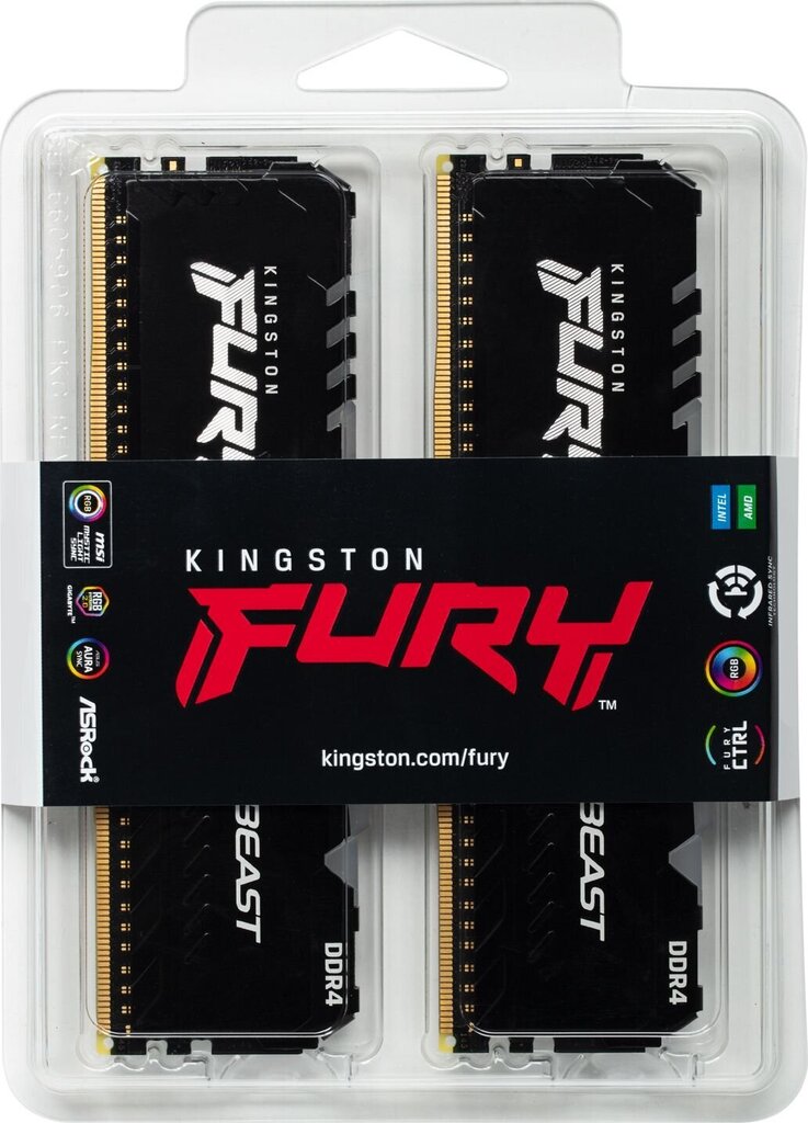 Kingston Fury KF426C16BB1AK2/32 цена и информация | Operatiivmälu | hansapost.ee