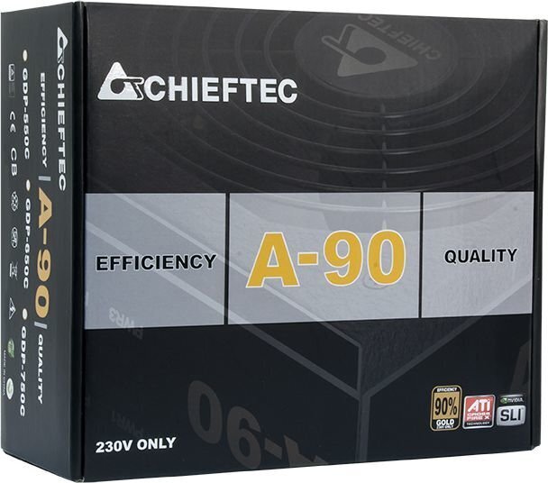 Chieftec GDP-550C цена и информация | Toiteplokid | hansapost.ee