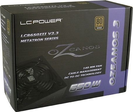 LC-Power LC8650III цена и информация | Toiteplokid | hansapost.ee
