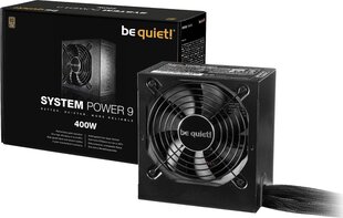 Power Supply|BE QUIET|400 Watts|Efficiency 80 PLUS BRONZE|PFC Active|MTBF 100000 hours|BN300 цена и информация | Материнские платы (PSU) | hansapost.ee