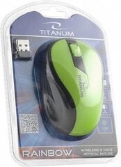 Titanum TM114G, зеленый цена и информация | Компьютерные мыши | hansapost.ee