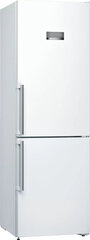 Külmik Bosch KGN367WEQ, 186 cm NoFrost, valge hind ja info | Külmkapid-külmikud | hansapost.ee