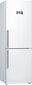 Külmik Bosch KGN367WEQ, 186 cm NoFrost, valge цена и информация | Külmkapid-külmikud | hansapost.ee