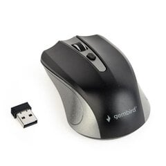 Gembird MUSW-4B-04-GB, черный/серый цена и информация | Компьютерные мыши | hansapost.ee