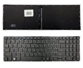Клавиатура Acer: Aspire E5-573, E5-573TG (с подсветкой) цена и информация | Acer Компьютерная техника | hansapost.ee
