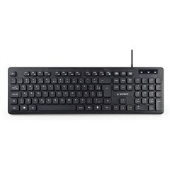 Клавиатура Gembird Multimedia Keyboard KB-MCH-04 US цена и информация | Клавиатура с игровой мышью 3GO COMBODRILEW2 USB ES | hansapost.ee