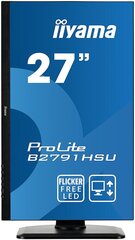 Iiyama ProLite B2791HSU-B1 цена и информация | Мониторы | hansapost.ee