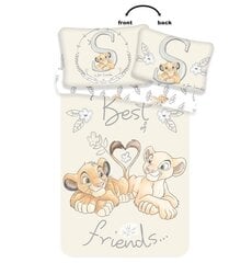 Voodipesukomplekt Lion King best friends, 100 x 135 cm + padjapüür 40 x 60 cm hind ja info | Laste voodipesu | hansapost.ee