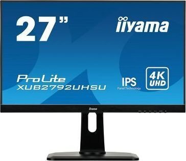 IIyama PLXUB2792UHSU-B1 UHD hind ja info | Monitorid | hansapost.ee