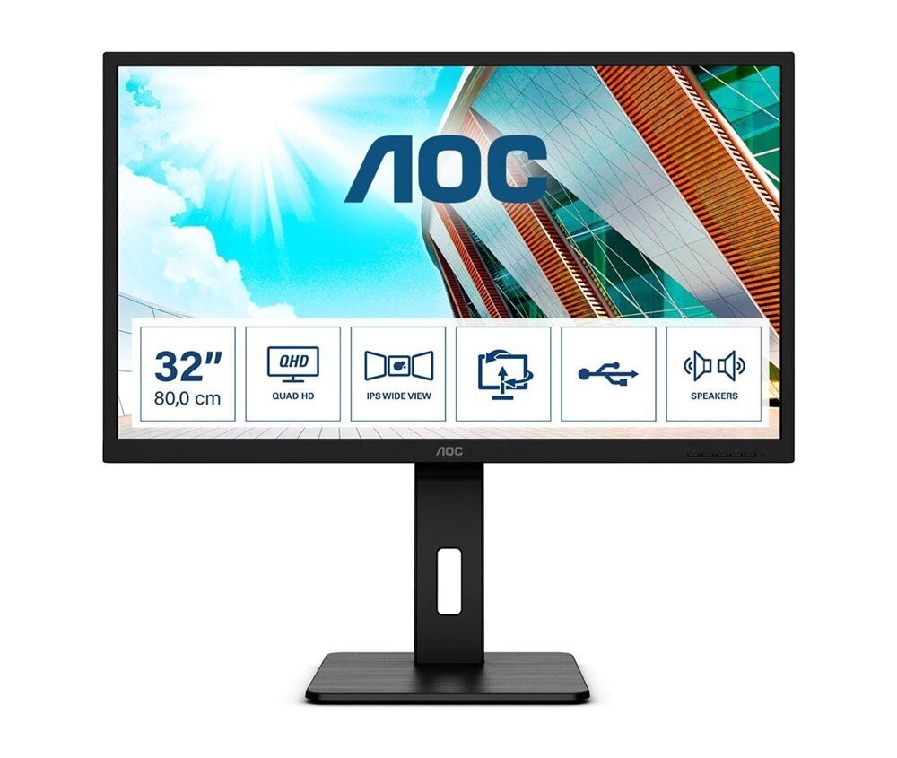 AOC Q32P2 hind ja info | Monitorid | hansapost.ee