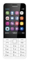 Mobiiltelefon Nokia 230 Dual SIM, Hõbedane hind ja info | Telefonid | hansapost.ee
