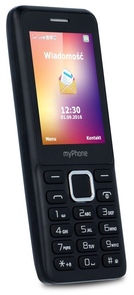 Mobiiltelefon MyPhone 6310 Dual black hind ja info | Telefonid | hansapost.ee