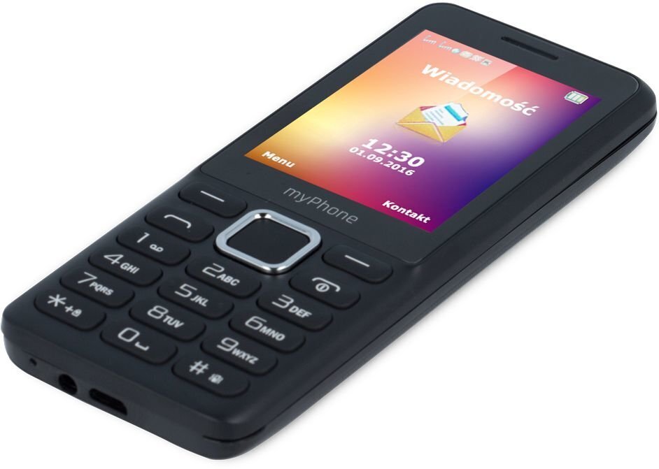 Mobiiltelefon MyPhone 6310 Dual black hind ja info | Telefonid | hansapost.ee