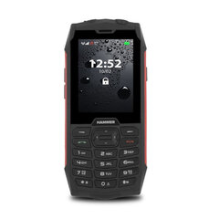 MyPhone Hammer4, Dual Sim, must/punane hind ja info | Telefonid | hansapost.ee