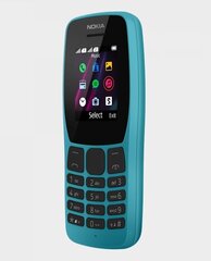Mobiiltelefon Nokia 110 (2019), 4 MB, Dual SIM, Sinine hind ja info | Telefonid | hansapost.ee