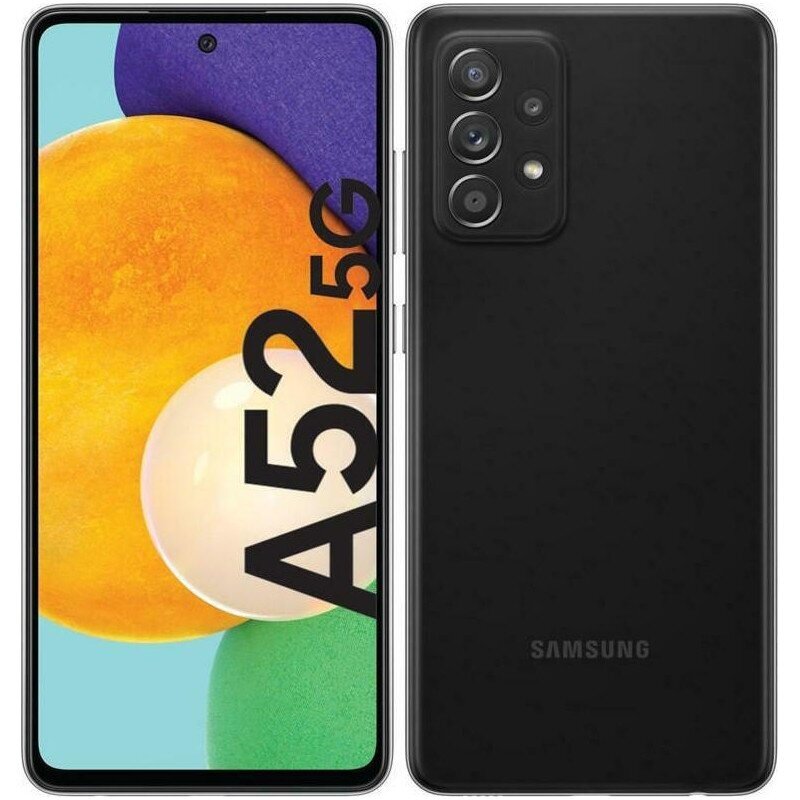 Samsung Galaxy A52 5G Dual-Sim 6/128GB SM-A526BZKD Black hind ja info | Telefonid | hansapost.ee