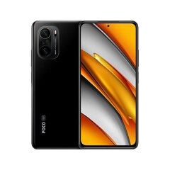 POCO F3 5G, 128GB, Dual SIM, Black цена и информация | Мобильные телефоны | hansapost.ee