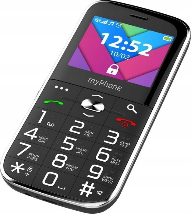 MyPhone Halo C, 32 MB, Dual SIM Black цена и информация | Telefonid | hansapost.ee