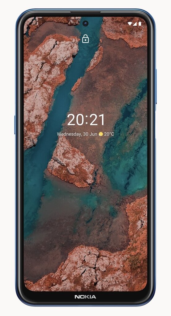 Nokia X20 5G, 128GB, Dual SIM, Nordic Blue hind ja info | Telefonid | hansapost.ee