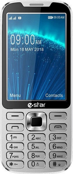 eSTAR X35 Dual SIM Silver hind ja info | Telefonid | hansapost.ee