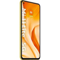 Xiaomi Mi 11 Lite 5G, 8/128 GB, Dual SIM, Citrus Yellow цена и информация | Мобильные телефоны | hansapost.ee